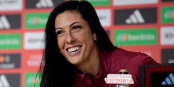 “El fútbol me sigue dando la vida”, afirma la española Jenni Hermoso