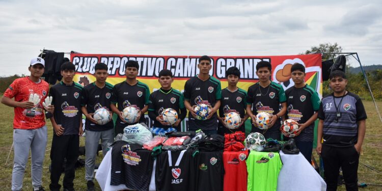 Club Campo Grande se prepara para su debut en la Liga Provincial de Yacuiba
