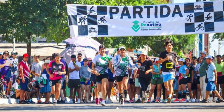 Yacuiba vivirá una gran jornada deportiva por el Día del Peatón