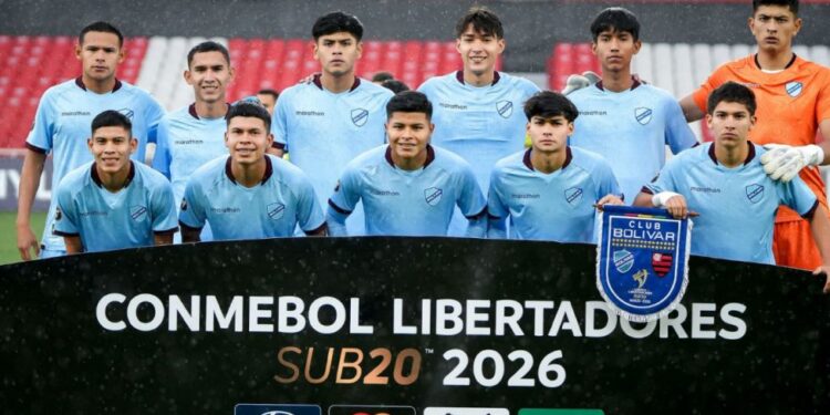 Bolívar golea en la despedida de la Copa Libertadores Sub-20