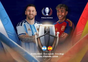 La Finalissima entre Argentina y España, programada para el viernes 27 de marzo, fue cancelada.